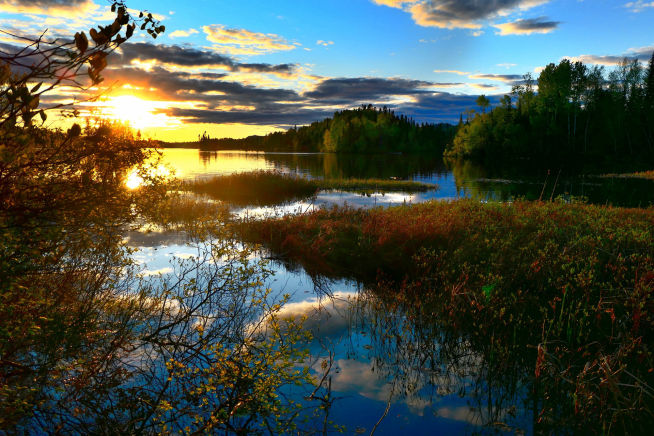 Canadian lake