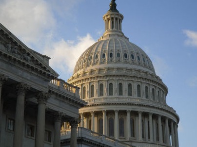 capitol building roof in Washington DC, USA
